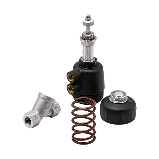 Ремкомплект для углового клапана с пневмоуправлением EMCP-65-80-XLB (FKM+PTFE)
